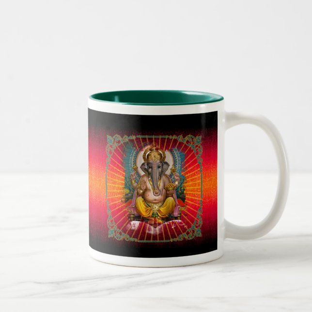 Caneca De Café Em Dois Tons GANESHA - Mug, Taça (Direita)