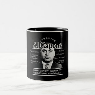 Caneca De Café Em Dois Tons Gangster Al Capone