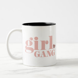 Caneca De Café Em Dois Tons Gangue Tipos de Grupos de Amigos Amizade Amizade
