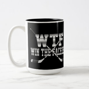 Caneca De Café Em Dois Tons Ganhe A Face Desligada
