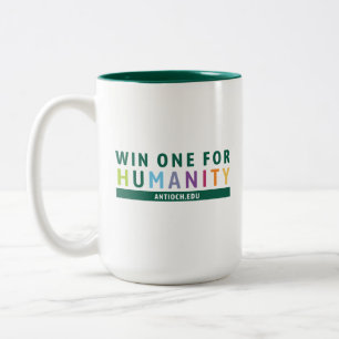 Caneca De Café Em Dois Tons Ganhe Um Para A Humanidade Mug Universidade Anti