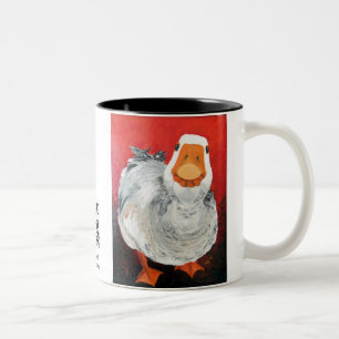 Caneca De Café Em Dois Tons Ganso 2011