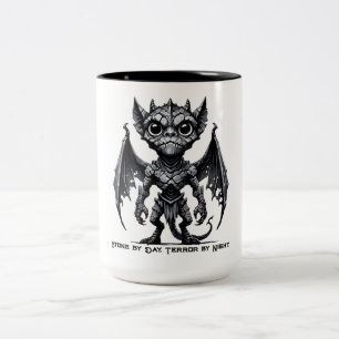 Caneca De Café Em Dois Tons Gargoyle Demon