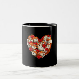 Caneca De Café Em Dois Tons Garotas-Presentes Dias de os namorados Engraçadas