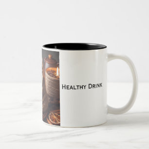 Caneca De Café Em Dois Tons Gatinho Fofo