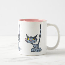 Gato de Cartoons de Cinza legal