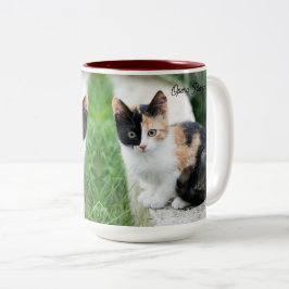 Caneca De Café Em Dois Tons Gato Fantasma da Ópera