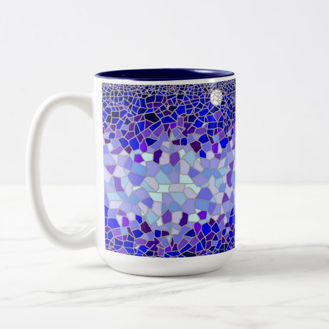 Caneca De Café Em Dois Tons Gaudi por Moonlight (Esquerda)