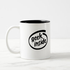 CANECA DE CAFÉ EM DOIS TONS GEEK PARA DENTRO