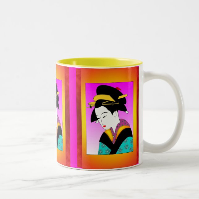 Caneca De Café Em Dois Tons Geisha Mug (Direita)