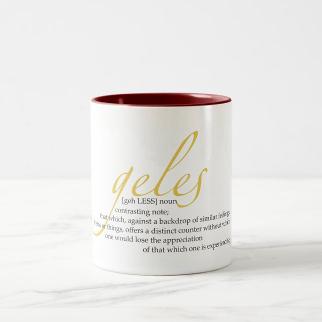 Caneca De Café Em Dois Tons Geles (Centro)