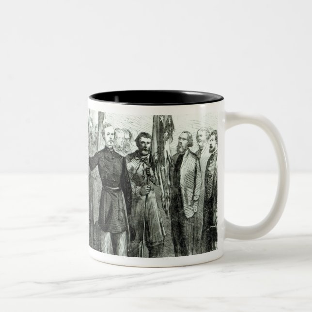 Caneca De Café Em Dois Tons General Custer (Direita)