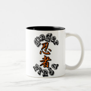Caneca De Café Em Dois Tons Gengibre Ninja