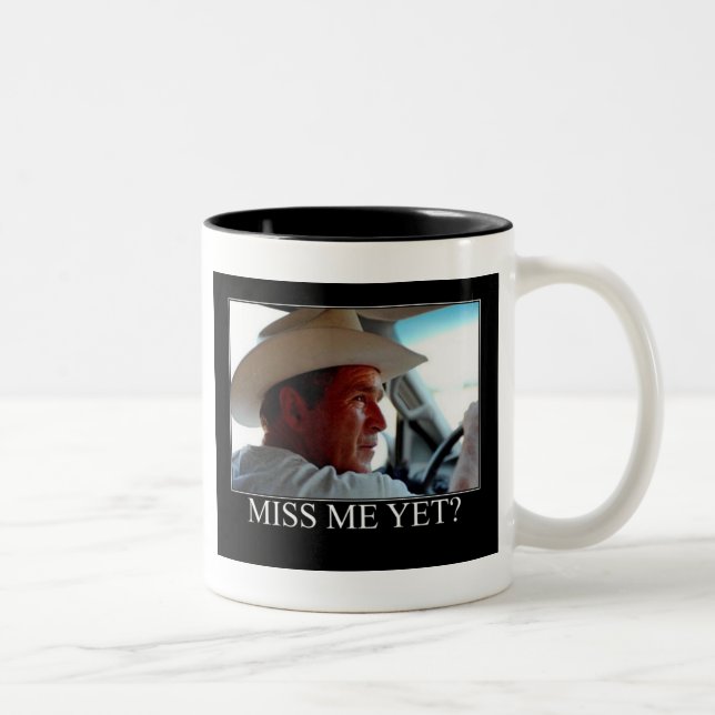 Caneca De Café Em Dois Tons George W. Bush (Direita)