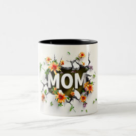 Caneca De Café Em Dois Tons Gift for Mom for Mother's Day or Birthday Gift