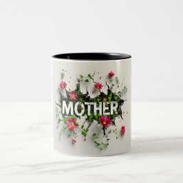 Caneca De Café Em Dois Tons Gift for Mom for Mother's Day or Birthday Gift