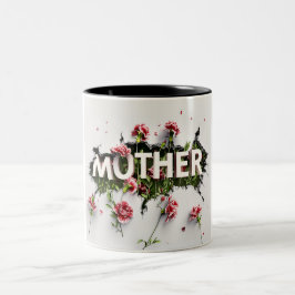 Caneca De Café Em Dois Tons Gift for Mom for Mother's Day or Birthday Gift
