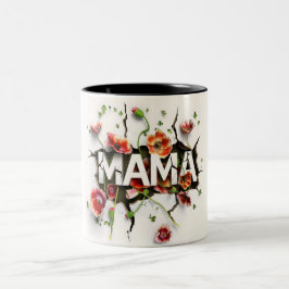 Caneca De Café Em Dois Tons Gift for Mom for Mother's Day or Birthday Gift
