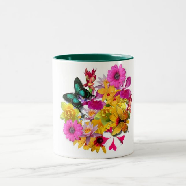 Caneca De Café Em Dois Tons Gift Mug (Centro)