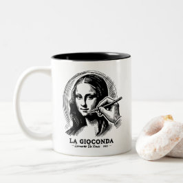 Caneca De Café Em Dois Tons Gioconda