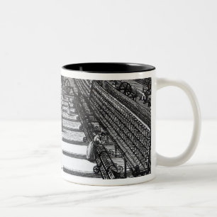 Caneca De Café Em Dois Tons Giro da mula