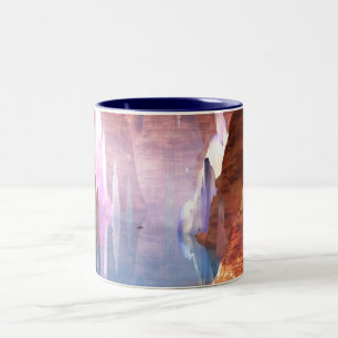 Caneca De Café Em Dois Tons Glittering Caves Mug