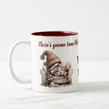 Gnomo de Duas Pontas Aquarela Gift Mug