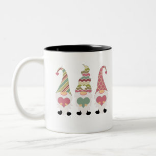 Caneca De Café Em Dois Tons Gnomos