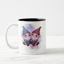 Caneca De Café Em Dois Tons Gnomoscope Gemini Mug
