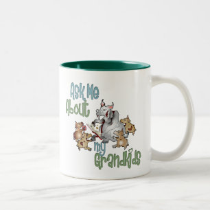 Caneca De Café Em Dois Tons Goat Grand Kids - Avó