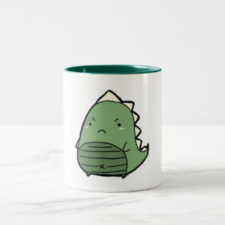 CANECA DE CAFÉ EM DOIS TONS GODZILLA