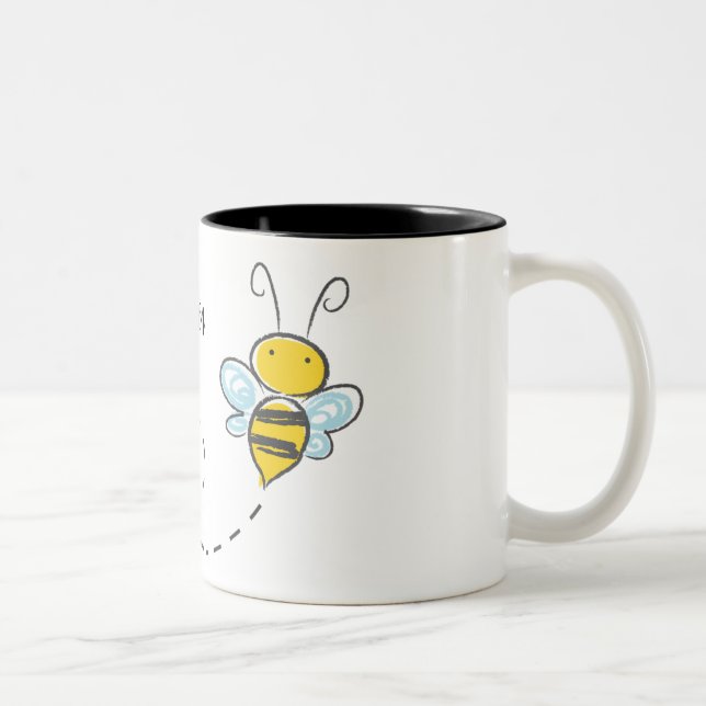Caneca De Café Em Dois Tons “Goedemorgen” Kaffeetasse (Direita)