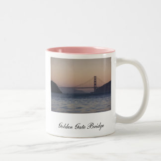 Caneca De Café Em Dois Tons Golden gate bridge, golden gate bridge, San Fra…