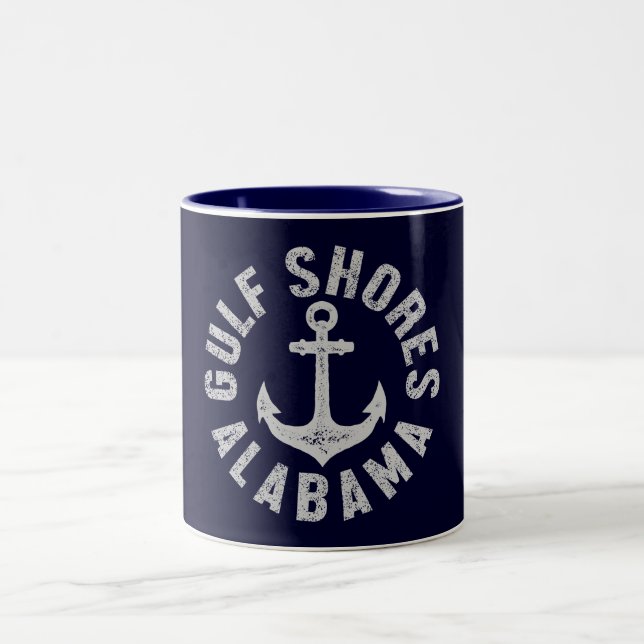 Caneca De Café Em Dois Tons Golfo Shores, Alabama (Centro)