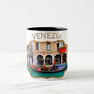 Caneca De Café Em Dois Tons Gondolier em Cannaregio