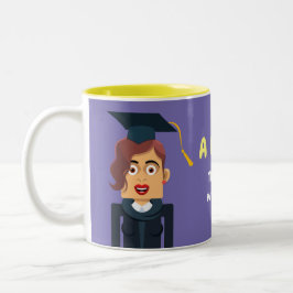 Caneca De Café Em Dois Tons Graduado