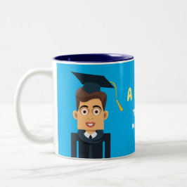Caneca De Café Em Dois Tons Graduado