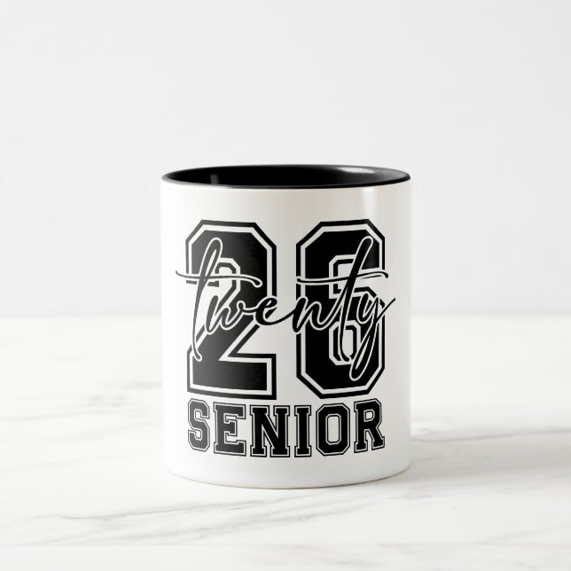 Caneca De Café Em Dois Tons Graduado Sênior 2026 (Centro)