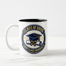 Caneca De Café Em Dois Tons Graduate 2026 Personalized Coffee Mug 