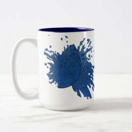 Caneca De Café Em Dois Tons Graffiti