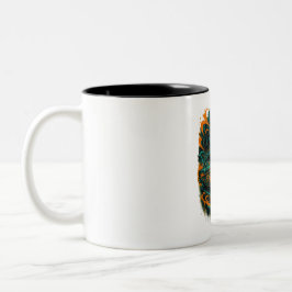 Caneca De Café Em Dois Tons Graffiti Classic Car Mug