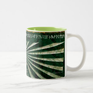 Caneca De Café Em Dois Tons Gráfico Erebor
