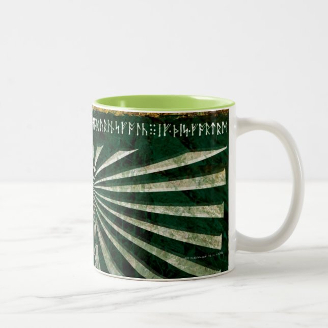 Caneca De Café Em Dois Tons Gráfico Erebor (Direita)