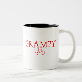 Caneca De Café Em Dois Tons Grampy Red Bike