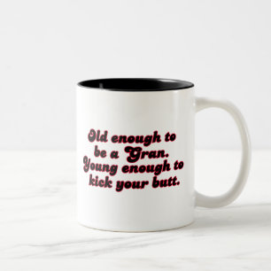 Caneca De Café Em Dois Tons Gran velho bastante