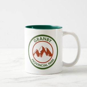Caneca De Café Em Dois Tons Granby Provincial Park