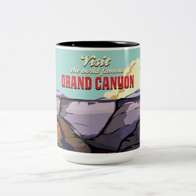 Caneca De Café Em Dois Tons Grand Canyon (Centro)