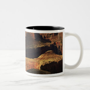Caneca De Café Em Dois Tons Grand Canyon, da orla sul ao pôr do sol, 4