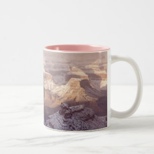 Caneca De Café Em Dois Tons Grand Canyon no inverno
