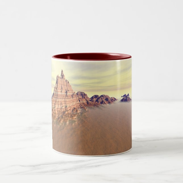 Caneca De Café Em Dois Tons Grande Cordilheira (Centro)